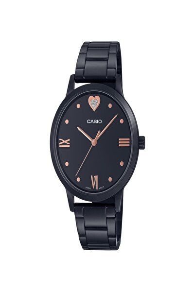 Casio Women's Analog Dial Stainless Steel Band - LTP-2022VB-1CDR (Black)