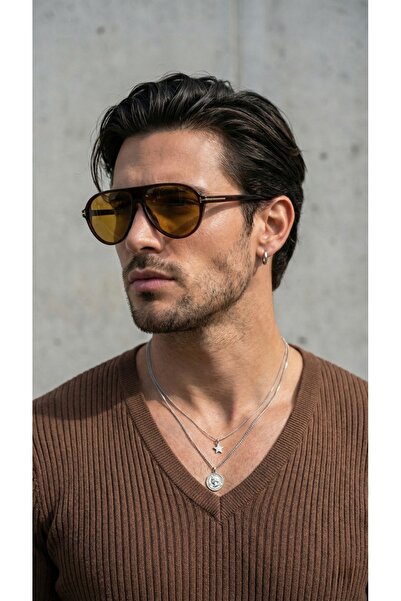 JULIANO Kendall Brown-Brown Sunglasses