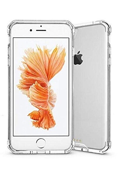 Primo Plus جراب حماية مقاوم للصدمات لهاتف آيفون 6G من آبل، شفاف