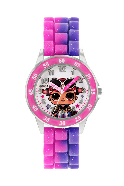 MGA LOL Surprise Pink/ purple Silicon Strap Watch