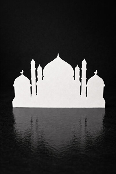 Togitech 3d store Ramazan için cami görünümlü mumluk