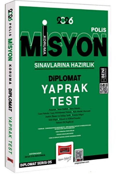 Yargı Yayınları 2026 Polis Misyon Koruma Sınavlarına Hazırlık Diplomat Yaprak...