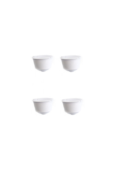 OEM Set of 4 coffee capsules, reusable, refillable, Dolce Gusto compatible, w...