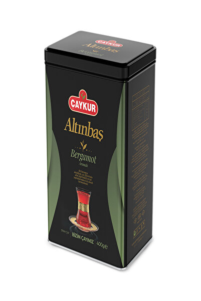 Çaykur ALTINBAŞ BERGAM0T AROMALI 400 GR TENEKE KUTU 5 ADET