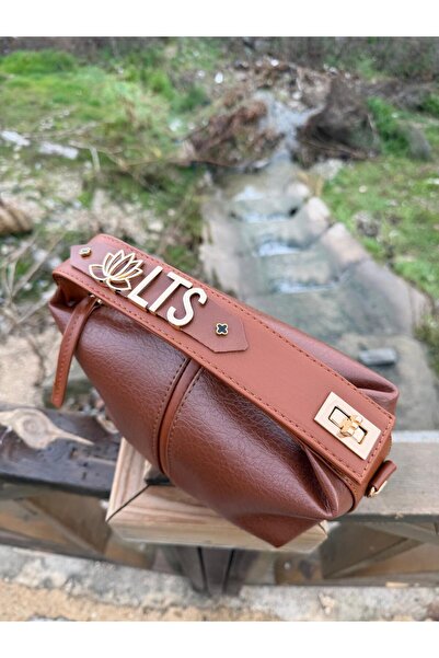 LTS bag Kişiye özel tasarım harf logolu suni deri el çantası portföy clutch ç...