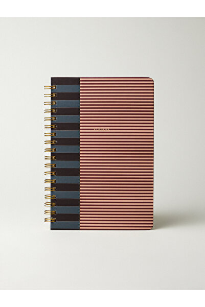 Minihol Linje Spiralli Planlı Defter (16 x 24 cm)