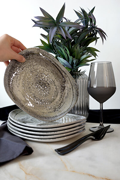 Keramika Farfurie de patiserie profesională Celestia İsabella 23 cm 6 bucăți ...