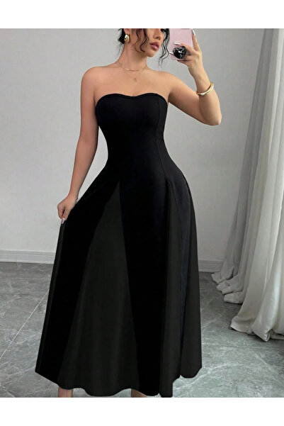 Sheya Sheya midi dress, black