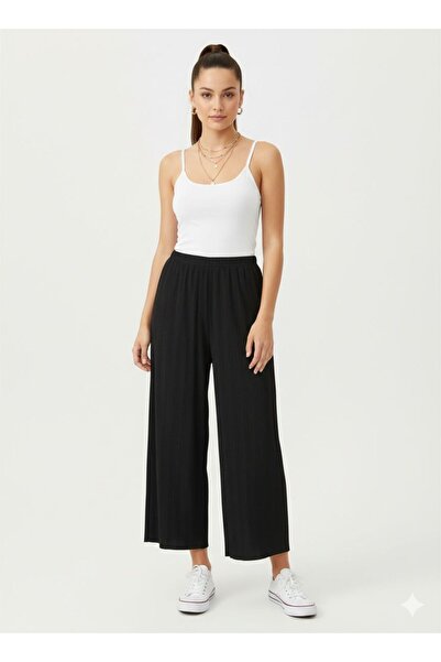 Balgüneş Tekstil Kadın İnce Yumuşak Dokulu Ev Giyimi Pijama Altı