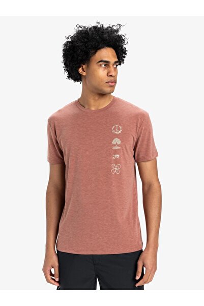 Quiksilver تي شيرت رجالي من Coastal Run Ss EQYKT04372