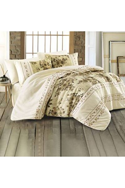 Pazar Home Bedding Dalia Bazaar Home 6-piece embroidered double bedsheet set,...