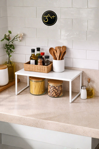 3Art Metal Dekorasyon Tic.Ltd.Şti Raf Düzenleyici - Dolap İçi Organizer - Mut...