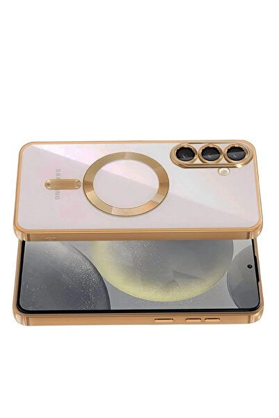 POYRAZ MARKET غطاء نيو فايس سامسونج جالاكسي إس 26 بلس كروس مغناطيسي - تيتانيو...