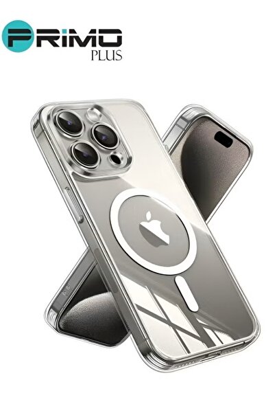 Primo Plus MagSafe Transparent Case for iPhone 15 Pro Max – Crystal Clear Pro...