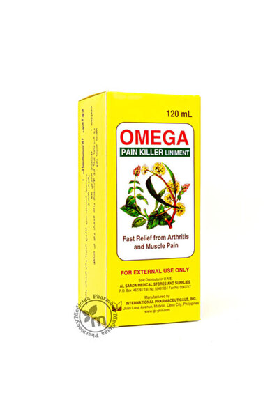 Omega مرهم مسكن للألم لعلاج التهاب المفاصل وآلام العضلات، 120 مل