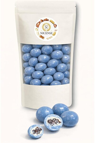 nicense Blueberry Coated Chocolate – Candy Shell with Creamy White Chocolate ...