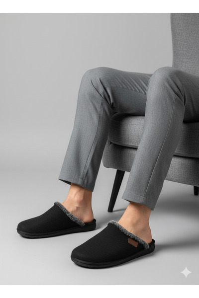 uway Winter Men's Orthopedic Non-Slip Sole Soundproof Groom and Groomsmen Hom...