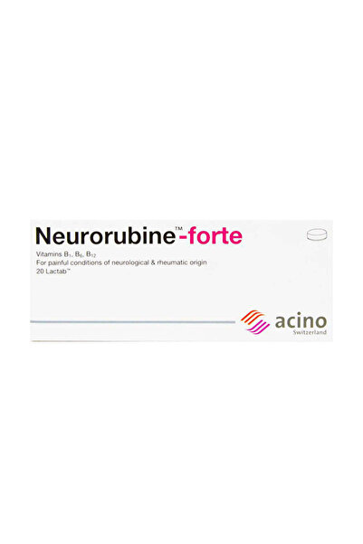 NEURORUBINE - أقراص فورتي 20 المغلفة بغشاء رقيق