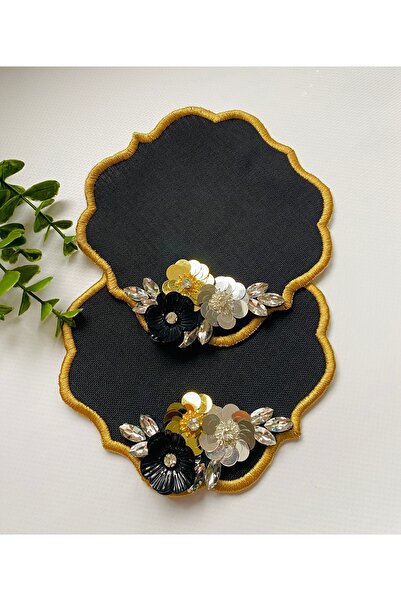 ELÇİÇEK HOME Presentation Napkin, Cocktail Napkin, Coffee Side Presentation N...