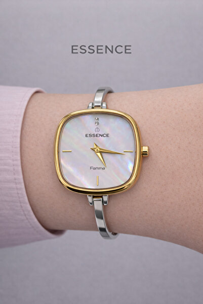 Essence Kadın Kol Saati Altın Kaplama İnce Kordon Bilek Modeli