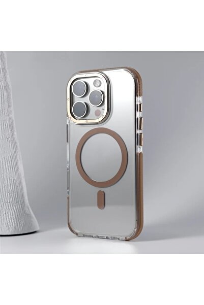 Paladyum Case iPhone 15 Pro Compatible, Shock-Proof, Magsafe Compatible, Dese...