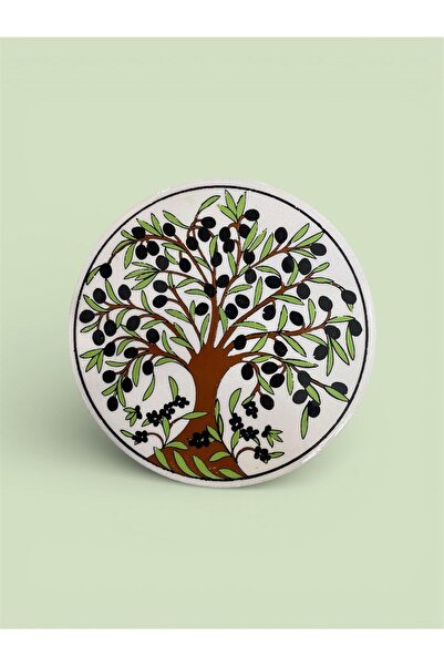 Eren Çini Seramiği Handmade Tile Patterned Ceramic Trivet - Heat Resistant, 1...