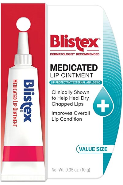 Blistex مرهم شفاه طبي، 0.35 أونصة (10 غرامات)