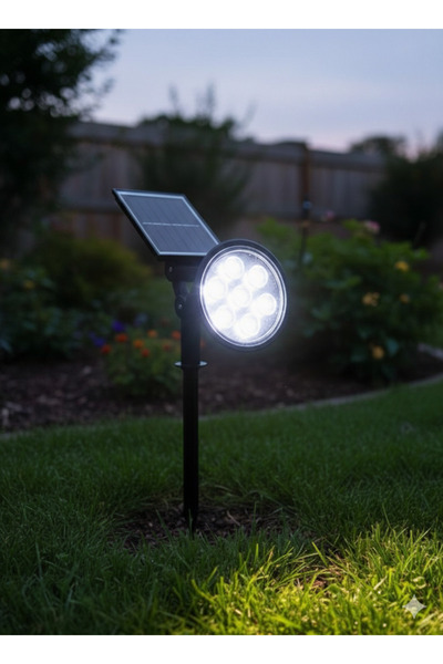 BAFRA LİHGTİNG 7W Solar Güneş Enerjili Kazıklı Çim & Bahçe ve Havuz Aydınatma...
