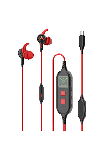 piva سماعة بيفا S6PRO-AR تايب سي للألعاب بإضاءة RGB وشحن PD27W مع صوت محيطي ث...