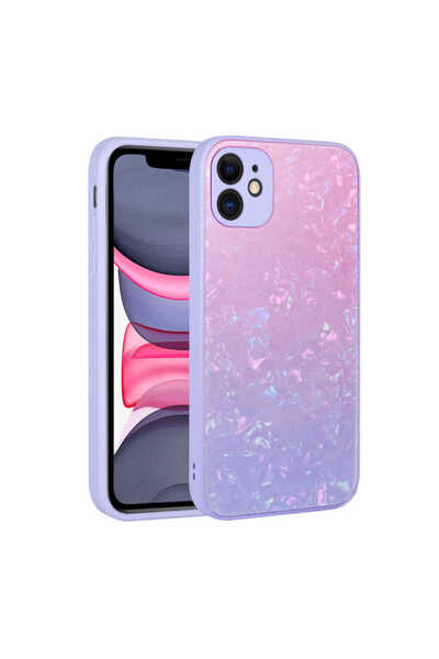 Giz Story حافظة جرانيت GZST من السيليكون الصلب بنمط رخامي متدرج اللون متوافق ...