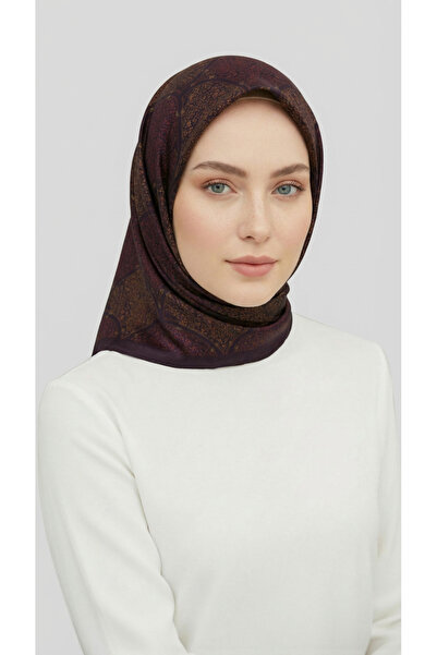 Karaca Шарф з візерунком у вигляді віяла - фіолетовий