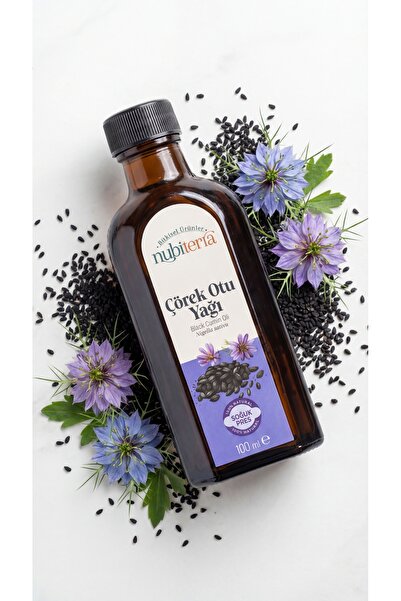 nubiterra Çörek Otu Yağı %100 Saf ve Doğal 100 ml (Soğuk Sıkım)