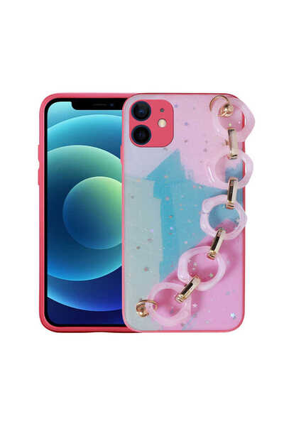 Giz Story حافظة سيليكون GZST Elsa متوافقة مع هاتف iPhone 11 مع حزام يد وحامل ...