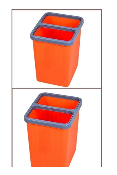 Mas 2 Pieces Trash Bins for Office and Rooms 21 Liters