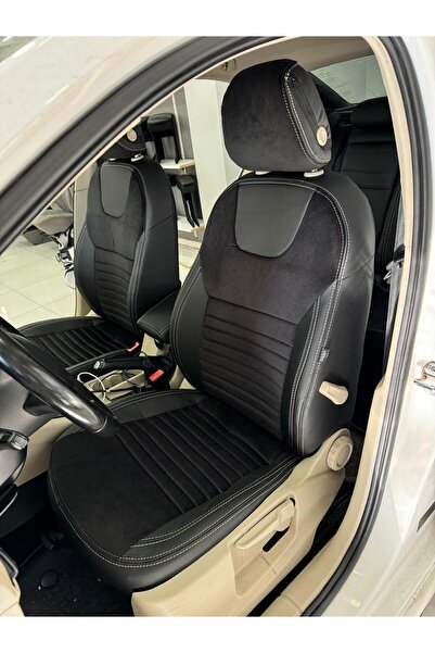 AKINCI سكودا أوكتافيا 2014-2019 موديل ظهر خلفي 2+1 مع مسند ذراع - غطاء مقعد ا...