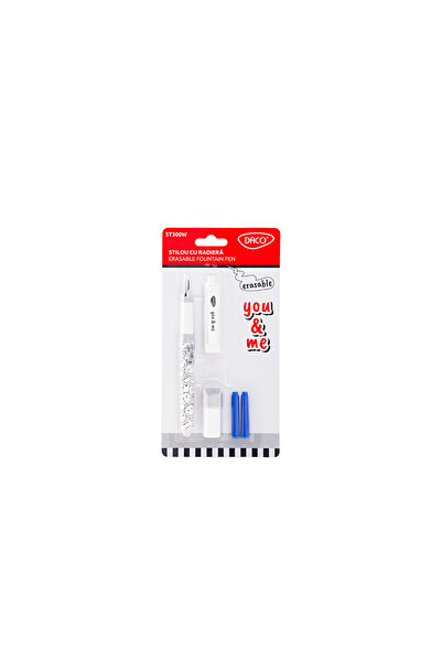 Daco You&Me white erasable eraser pen ST300W