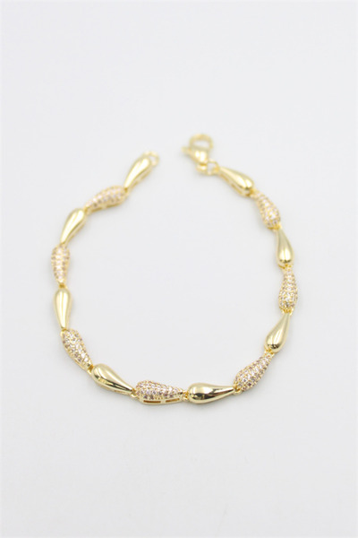 Mestore سوار VIP بالحجر - ذهبي