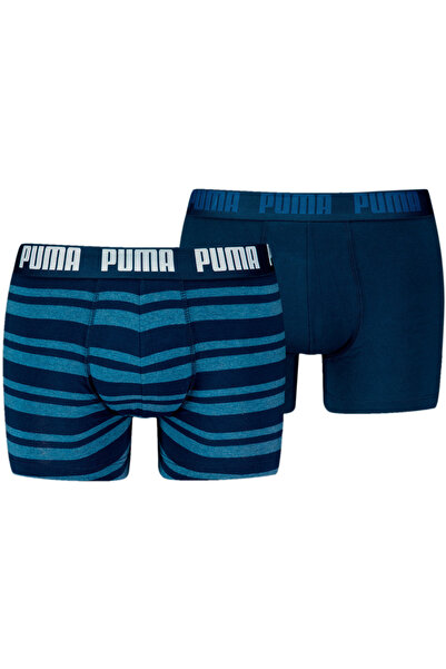 Puma Boxer shorts Men Everyday Heritage Stripe Boxer 2p, Blue, Men