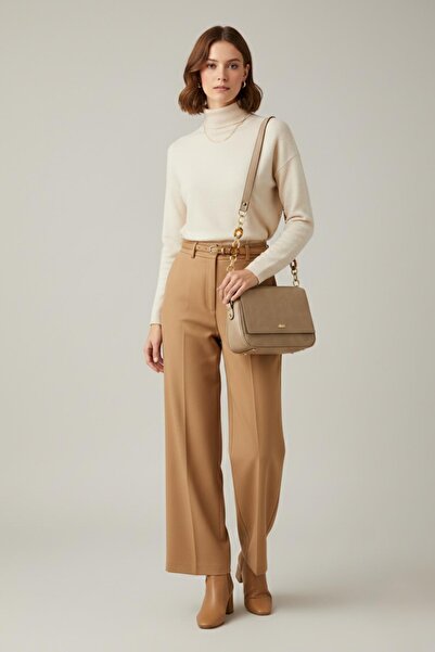 Papuçsepeti Papuç Sepeti 1153 Geantă de mână și de umăr pentru femei, cu lanț...