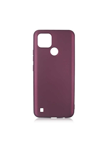 Giz Story غطاء حماية Realme C21 من السيليكون GZST Premier - بلون البرقوق