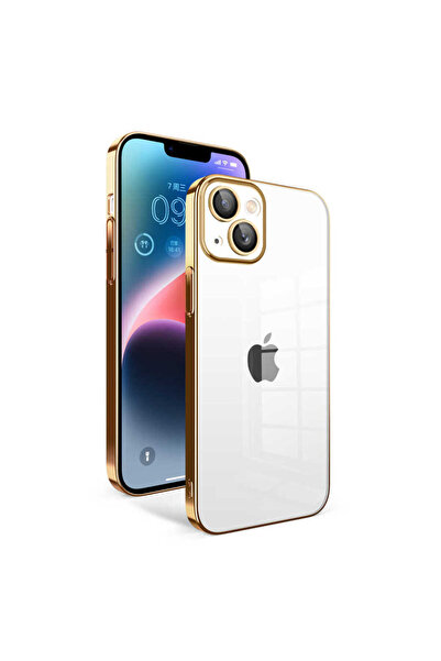 Giz Story حافظة جاراج GZST متوافقة مع هاتف iPhone 14 Plus مع إطار ملون لحماية...