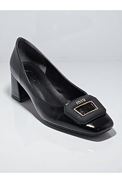 Cem Pekşen Vollex 38-1619 Women's Black Heeled Shoes