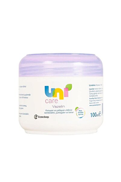 Uni Baby Uni Care Vazelin 100 ml - Yoğun Nemlendirici El, Ayak ve Vücut Bakım...