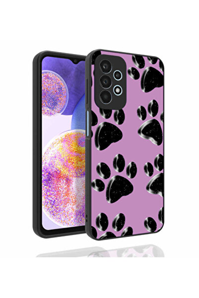 Giz Story حافظة جالاكسي A23 مزخرفة مع حماية للكاميرا، غطاء GZST نورا لامع - NO3