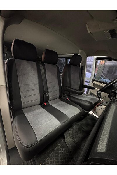 AKINCI غطاء مقعد السيارة لفولكس فاجن ترانسبورتر 5+1 2015-2024