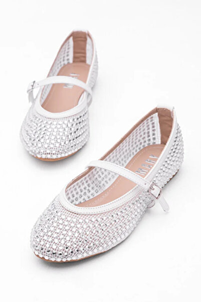 stoneclass Pantofi Mary Jane de inspirație vintage, cu detaliu din plasă luci...