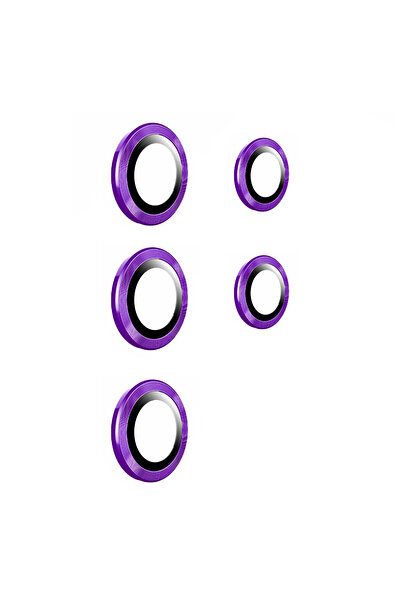 Giz Story Galaxy S22 Ultra Compatible Gzst Camera Protector-Purple