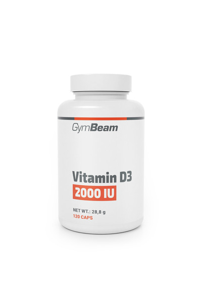 GymBeam Vitamin D3 2000 IU, 120 caps