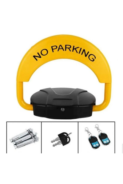 NO BRAND Blocator loc parcare electric automat NO PARKING alarma suporta 2 t