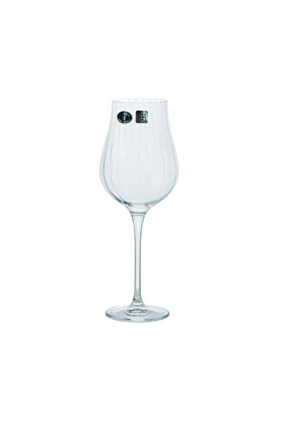 Limosa Set of 6 Optic wine glasses, crystal glass, 500 ml, Transparent